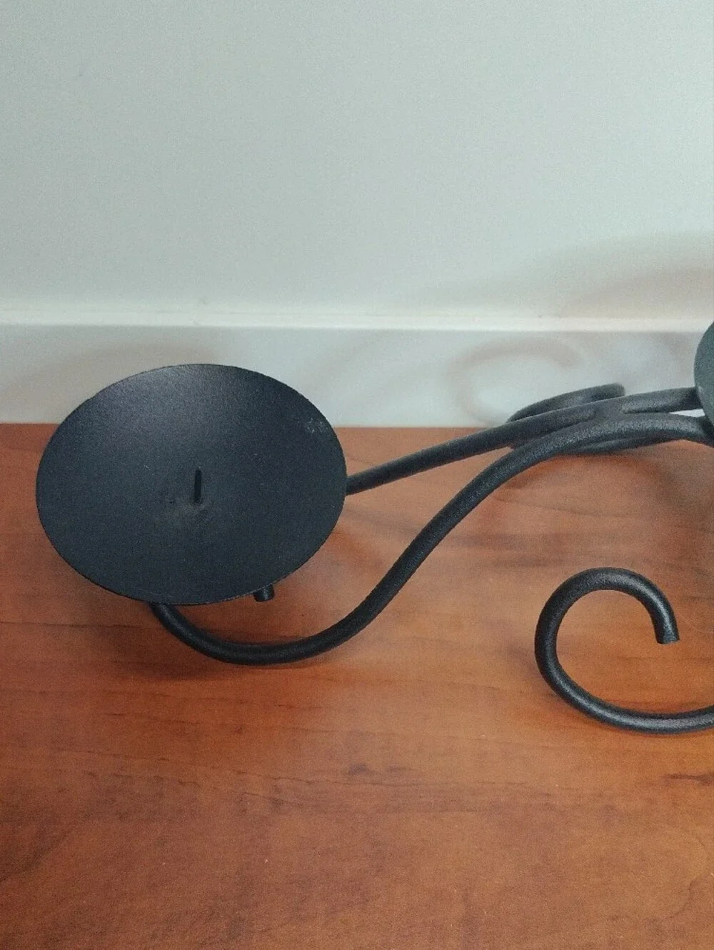Black Triple Candle Holder 18